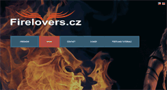 Desktop Screenshot of firelovers.cz